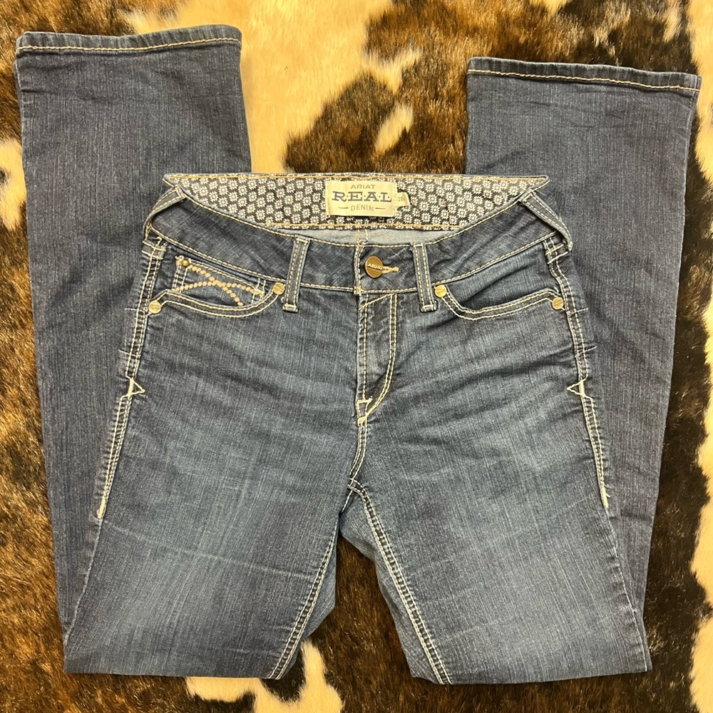 Ariat Women's Classic Blue Boot Cut Jeans